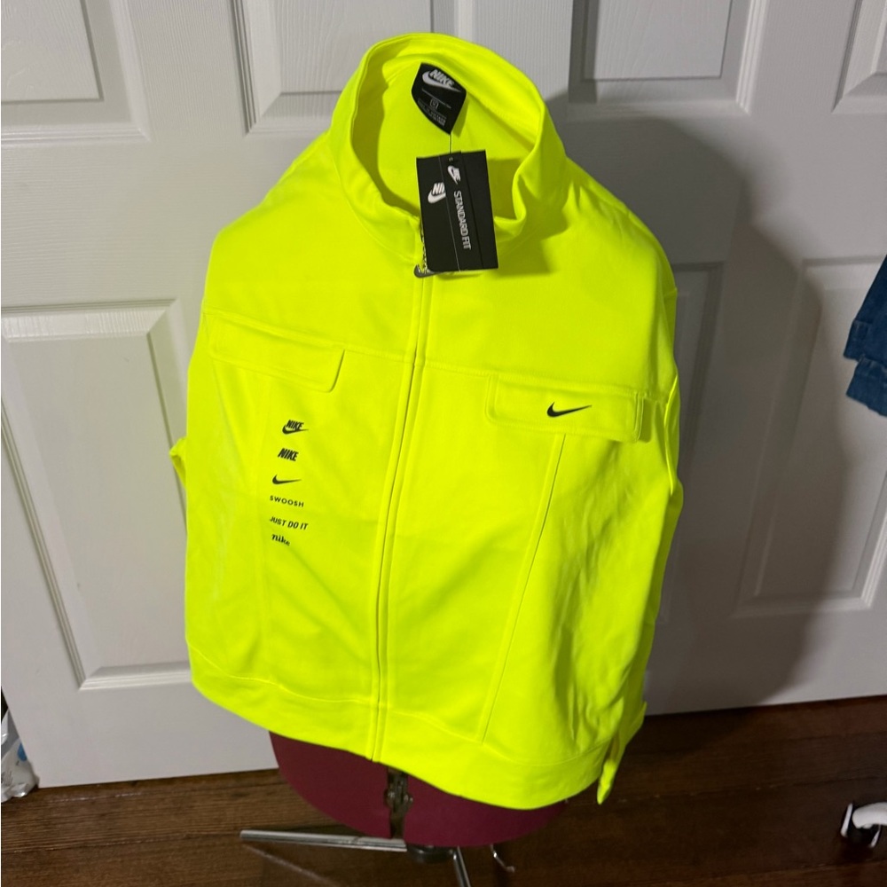 Nike Fluorescent Yellow Women's Jacket